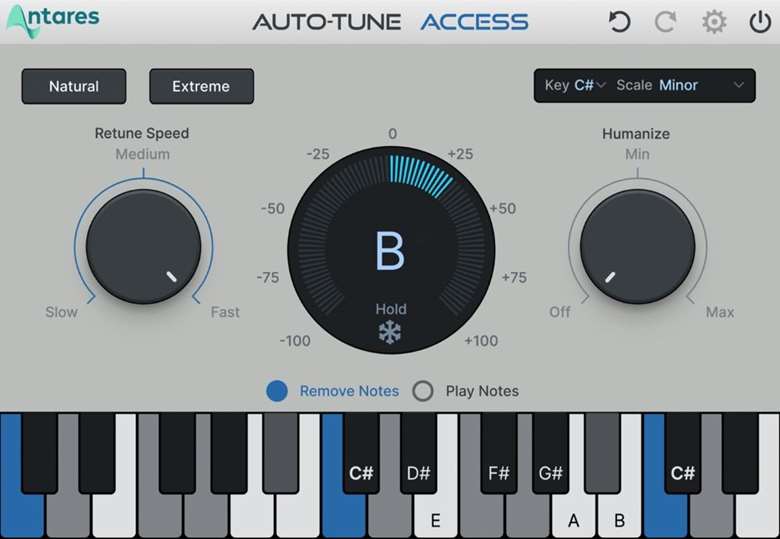Auto-Tune Access 10 interface