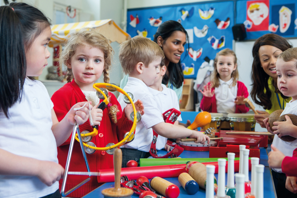 Can we embed children's musical explorations into the fabric of their nursery?